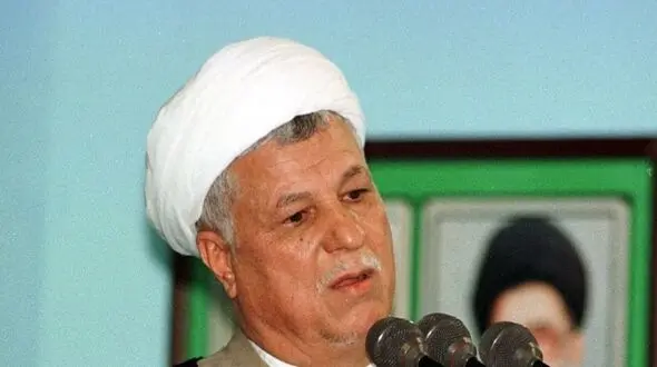 دیدار «هاشمی رفسنجانی با ایرج قادری و خسرو شکیبایی»؛ سال ۸۴