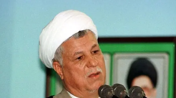 دیدار «هاشمی رفسنجانی با ایرج قادری و خسرو شکیبایی»؛ سال ۸۴