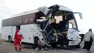 15 قربانی در تصادف اتوبوس با تریلی در بروجرد