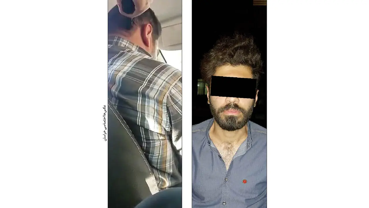 ترسناکترین فیلم دوربین مخفی ! /  فیلمبرداری جوان مشهدی از لحظه سرقت مسلحانه اش ! + عکس