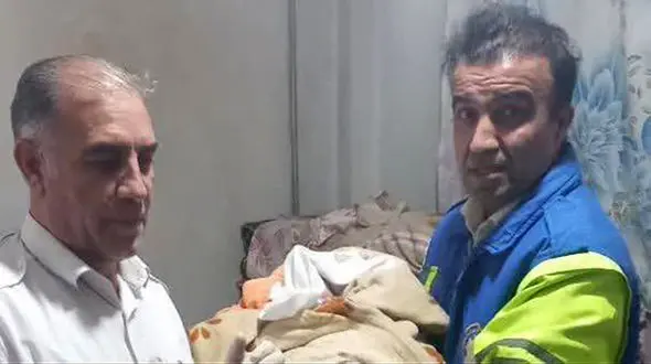 زایمان موفق مادر باردار با کمک اورژانس سعیدآباد