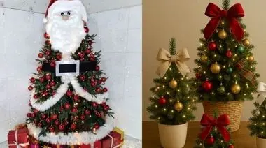 ترفندهای جادویی برای تزیین درخت کریسمس؛ 30 مدل شیک و خیره کننده
