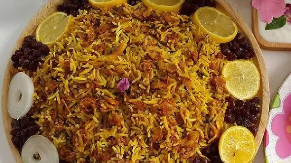 15 مرحله درست کردن پلو بندری