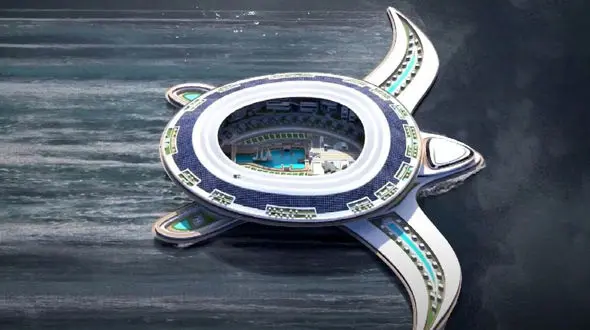 زندگی هزاران نفر در یک لاکپشت! + فیلم