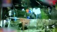 لحظه حمله برق آسای پلنگ به سگ خانگی! + فیلم / هند