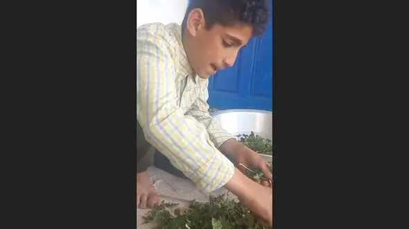 فیلم صدای بهشتی این پسر لرزه به جان همه انداخت /  ببینید و لذت ببرید !