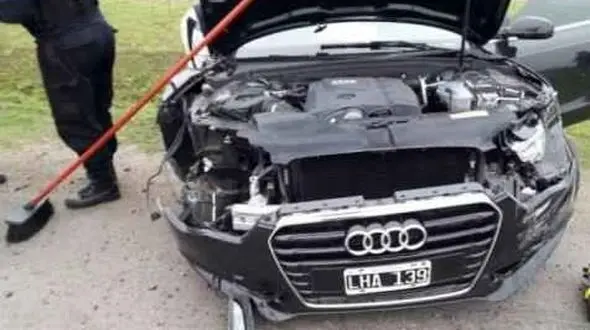 تصادف شدید برادر لیونل مسی با اتومبیل گرانقیمت وی