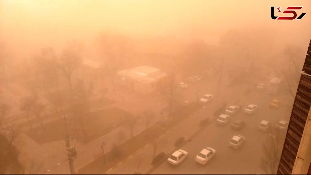 گرد و خاک اردبیل را فرو گرفت/ کاهش شدید دید افقی 