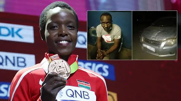 بازداشت قاتل ستاره المپیک کنیا + عکس