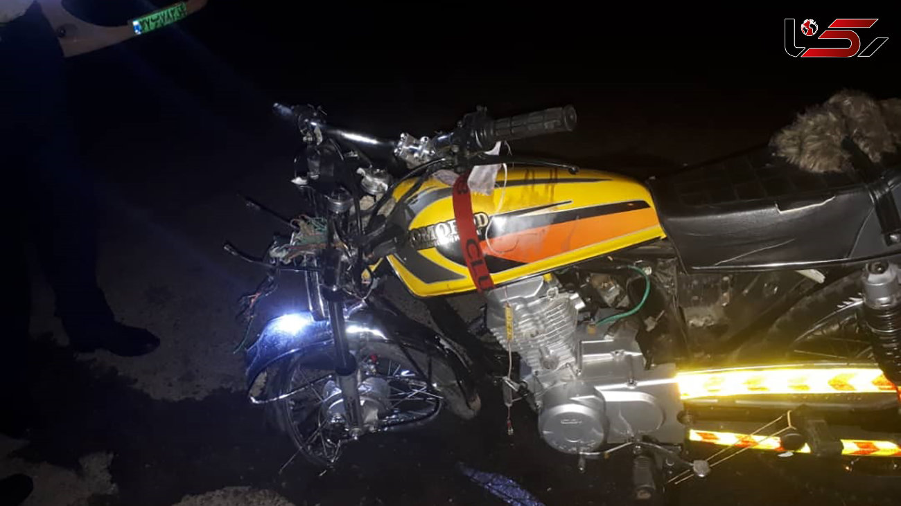 تصادف مرگبار دو موتورسیکلت با یکدیگر در خیابان فداییان