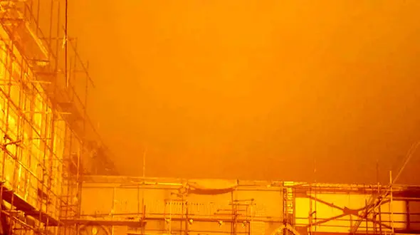  توفان شدید و خسارت بار در کربلا و نجف / 2 نفر کشته شدند