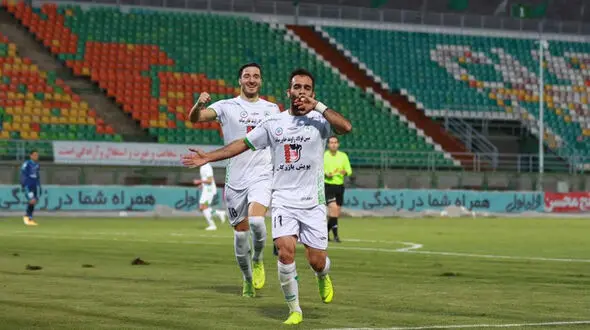 گل اول ذوب آهن به فجر شهید سپاسی + فیلم