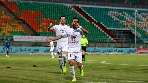 گل اول ذوب آهن به فجر شهید سپاسی + فیلم