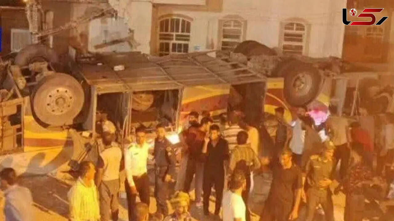 48 کشته و مصدوم در فاجعه تصادف اتوبوس زائران پاکستانی در دهشیر یزد