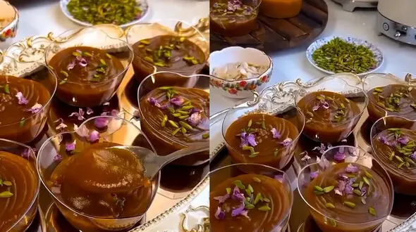 حلوای عربی چطوری درست میشه؟ / فیلم