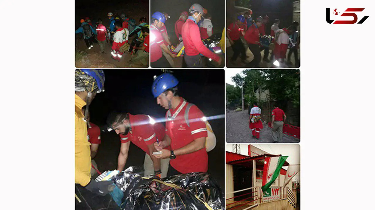 نجات زن جوان در حسن دره شمیرانات
