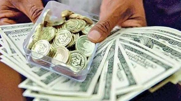 آخرین قیمت سکه و قیمت دلار در بازار امروز  / دلار بالا رفت