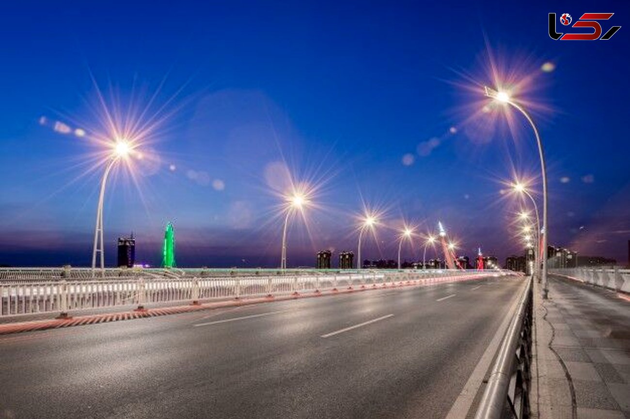 بهره‌برداری ۱۰ کیلومتر از سیستم روشنایی جاده اردبیل- مغان