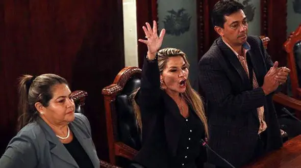 قانونگذار بولیوی خود را رئیس‌جمهور موقت این کشور اعلام کرد