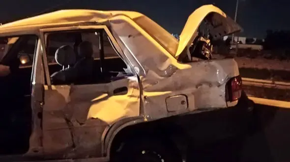 فیلم له شدن پراید زیر کامیون در اتوبان آزادگان + عکس