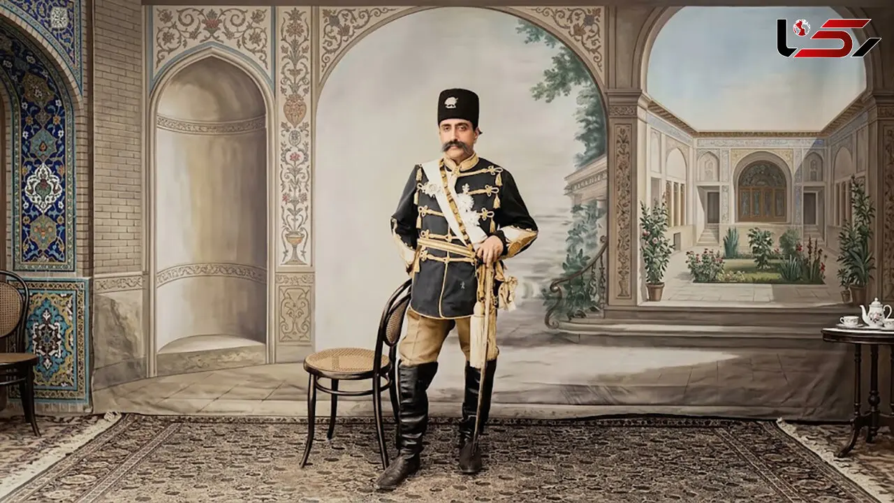عکس کمتر دیده‌ شده از گروه موسیقی نظامی در زمان مظفرالدین‌ شاه