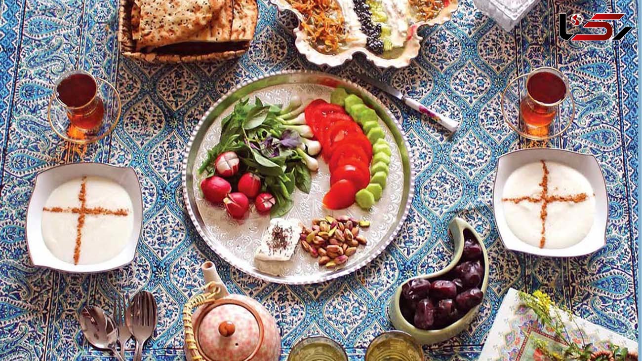 راهنمای تغذیه در ماه رمضان برای گرسنه نشدن، تشنه نشدن، ضعیف نشدن و رفع بوی دهان
