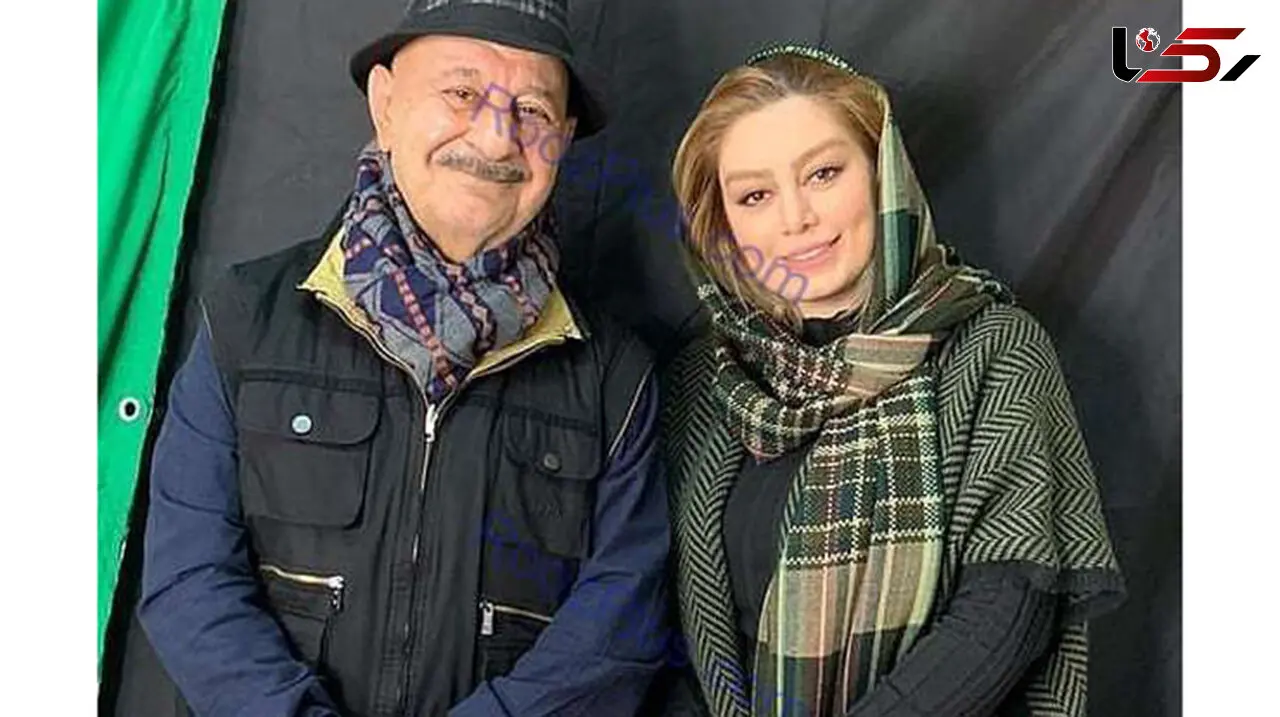 
عکس یاد‌گاری سحر قریشی و غلامحسین لطفی
