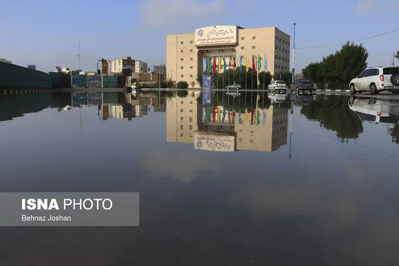 اهواز غرق در آب