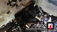 آتش سوزی هولناک خانه مسکمونی در نارمک + عکس ها