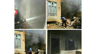 عکس انفجار گاز در خانه 2 اهری به آتش کشید