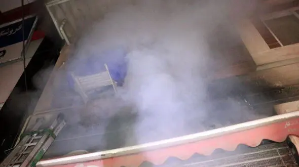 حریق هولناک در رشت فقط با یک چراغ