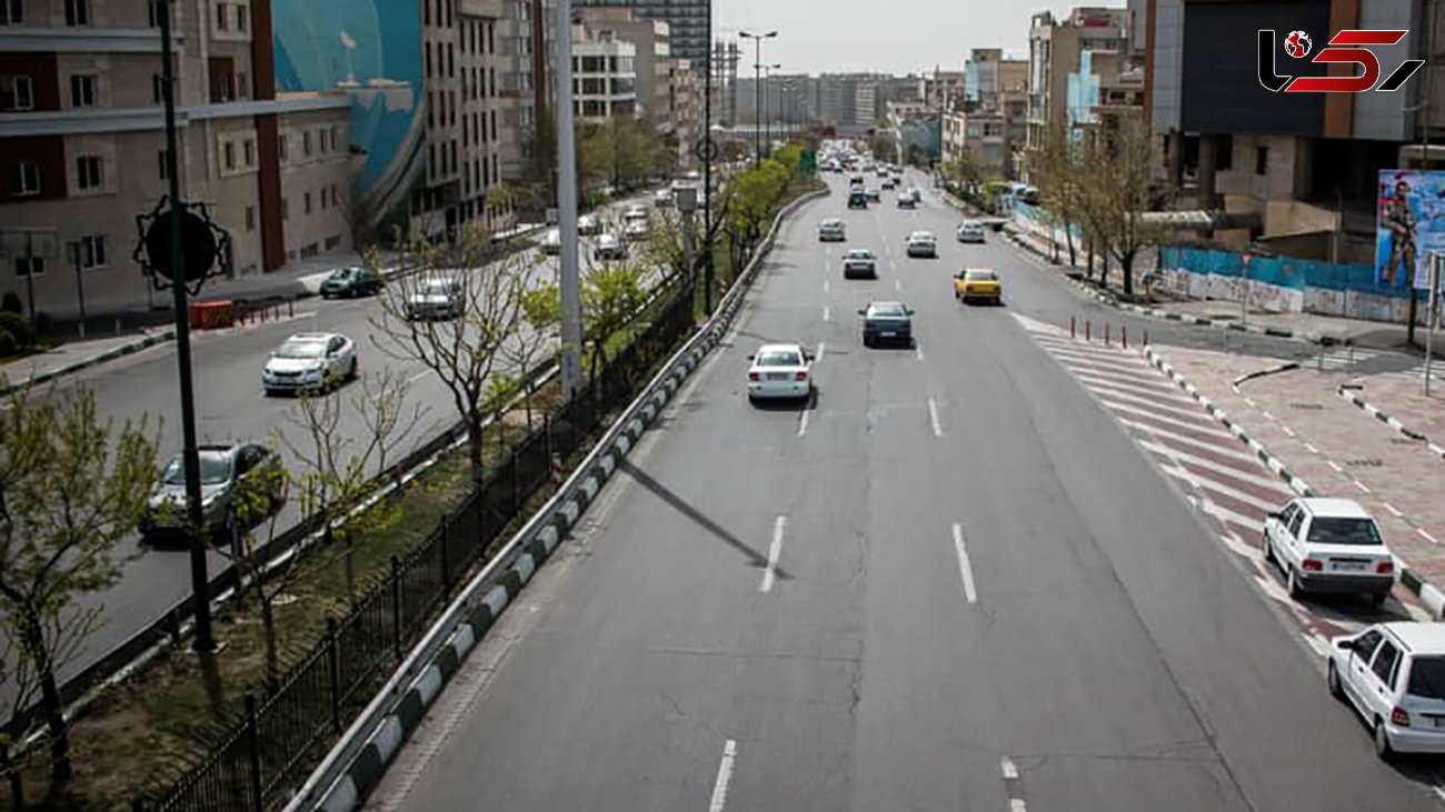 وضعیت ترافیک تهران پنج شنبه 31 تیرماه