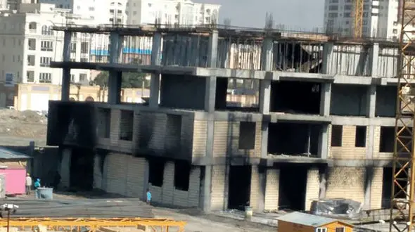 فیلم دود سیاه در آسمان فردیس/ علت چه بود؟