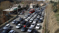 ترافیک سنگین در بخش‌هایی از جاده‌های چالوس و هراز 