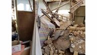 عکس های وحشتناک ساختمانی که ناگهان فرو ریخت / در آبیک رخ داد