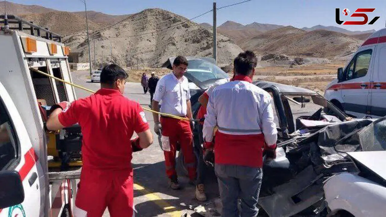 تصادف پژو و پراید در جاده بیرجند با ۷ مصدوم