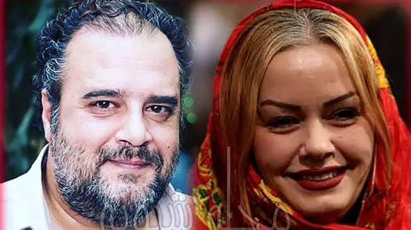 عکس لو رفته از هومن برق نورد در کنار زن مو بلوند !