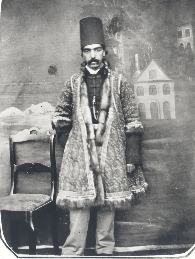 چهره عبدالصمد میرزا، برادر ناصرالدین شاه در جوانی + عکس