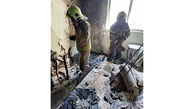 نجات 15 زن و مرد و کودک در آتش سوزی / در بلوار ارتش رخ داد +عکس ها