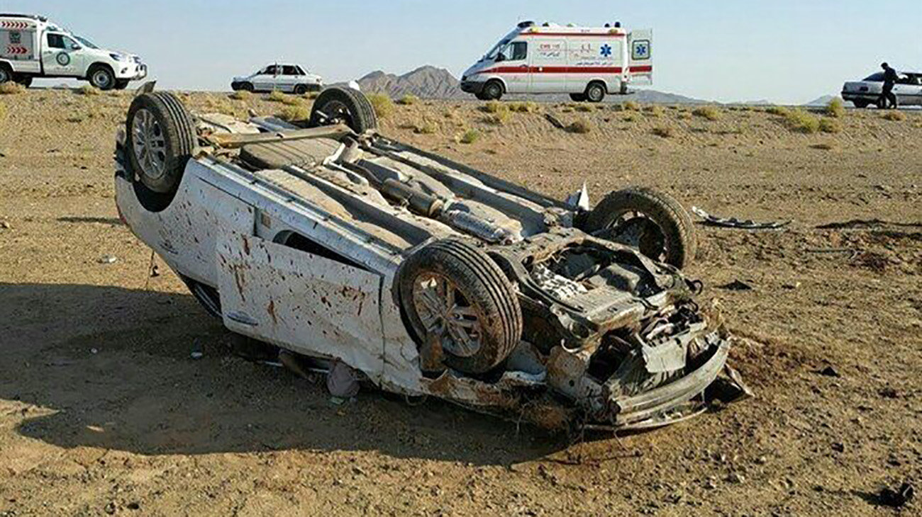 2 کشته و زخمی در واژگونی کوئیک در قزوین