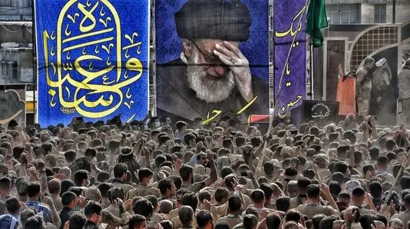 گزارش تصویری آئین گِل‌مالی و عزاداری مردم لرستان در روز عاشورا