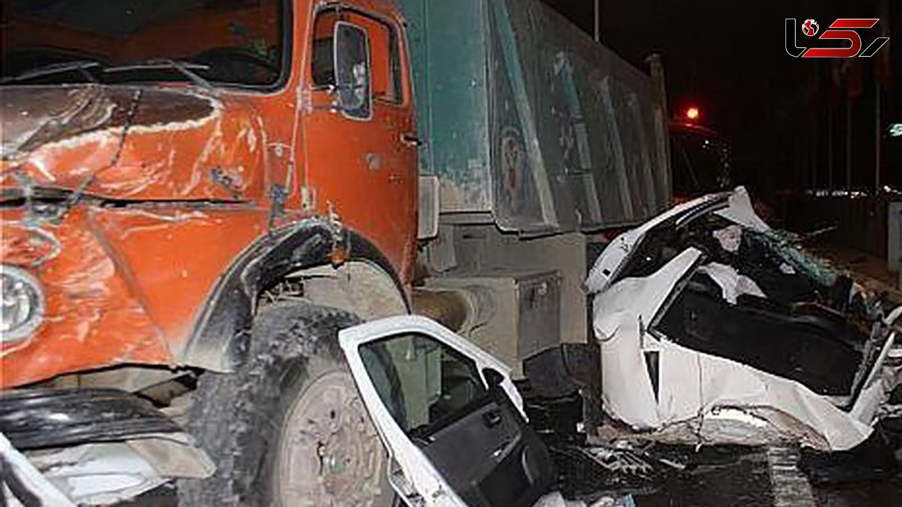 4 کشته و زخمی در تصادف کامیون با پژو پارس در جاده یاسوج
