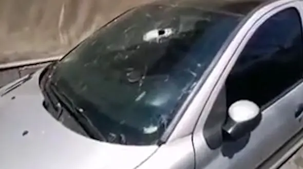 انفجار اسپری در پژو 206 / خودرو آتش گرفت