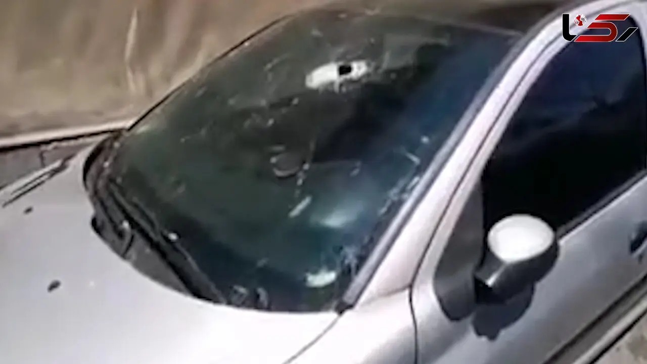 انفجار اسپری در پژو 206 / خودرو آتش گرفت