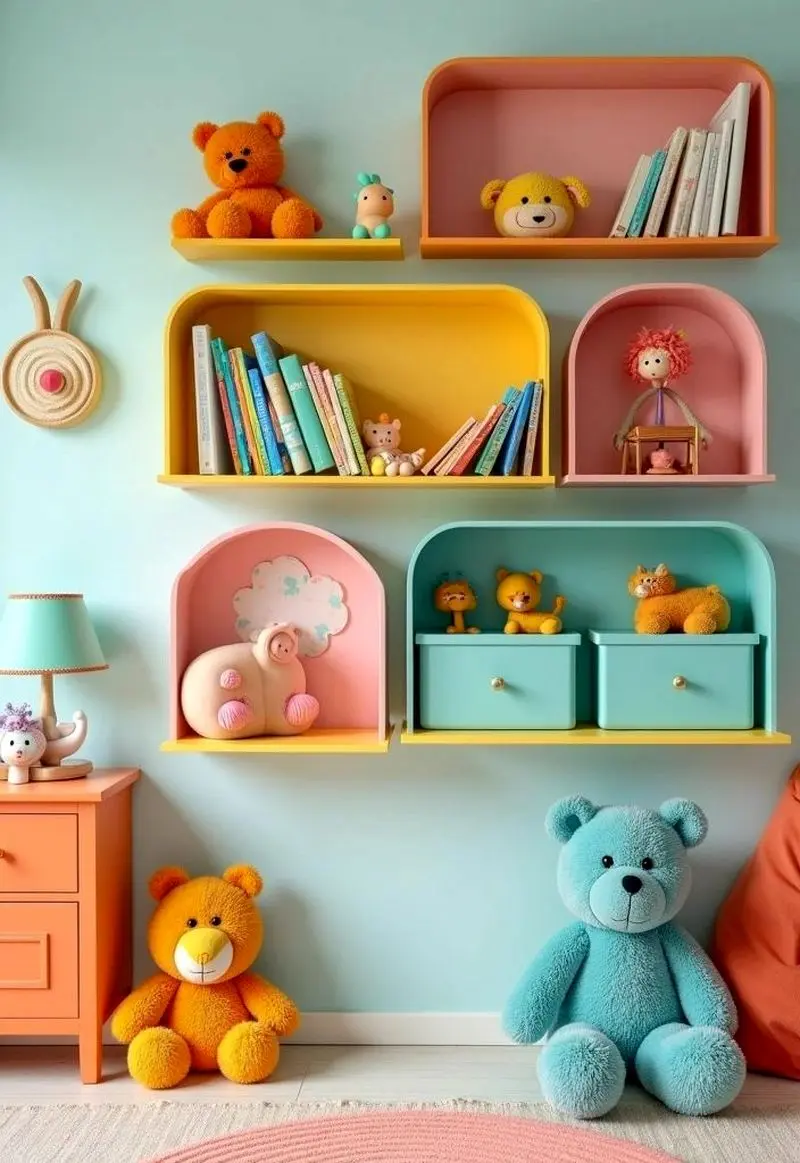 کتابخانه فانتزی اتاق کودک