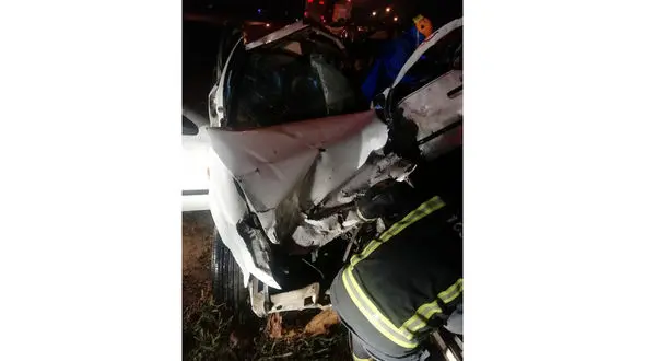 مرگ تلخ مرد جوان در تصادف زنجیره ای جاده نیشابور