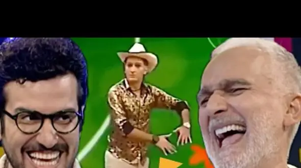 فیلم / اولین اظهار نظر  بیژن بنفشه خواه درباره رقص عالی اش ../ آقا هوش مصنوعی بود ... قیاسی : آقا خوب بودی خووووب ...