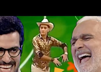 فیلم / اولین اظهار نظر  بیژن بنفشه خواه درباره رقص عالی اش ../ آقا هوش مصنوعی بود ... قیاسی : آقا خوب بودی خووووب ...