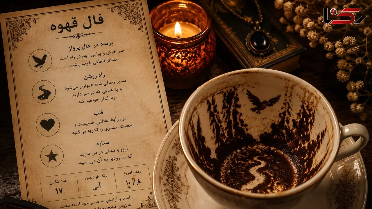 فال قهوه امروز شما چه تعبیری دارد؟ 
