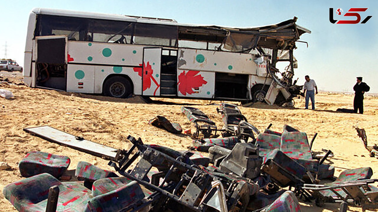 64 کشته و زخمی در تصادف هولناک اتوبوس